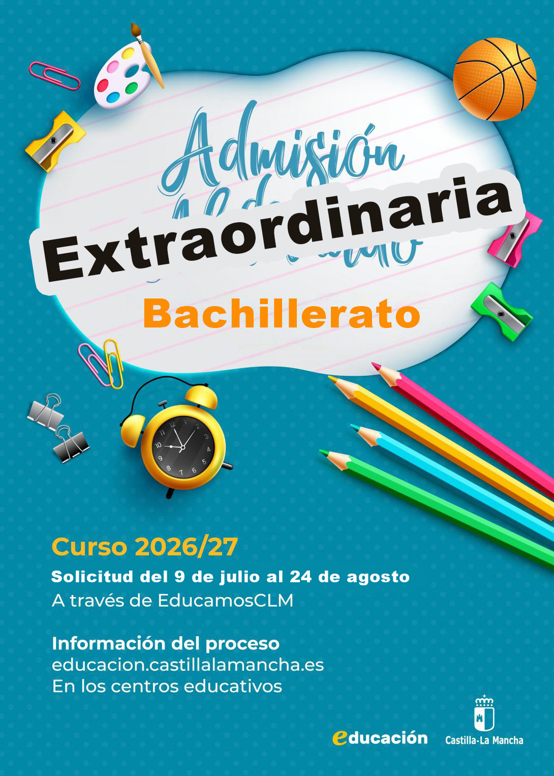 Admisión Extraordinaria Bachillerato