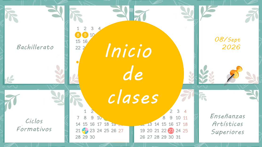 Inicio de clases / curso 26-27